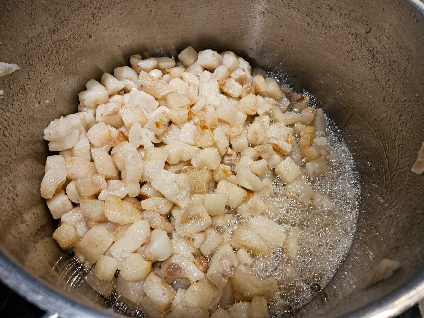 Pork Cracklins and Lard - preparation-6