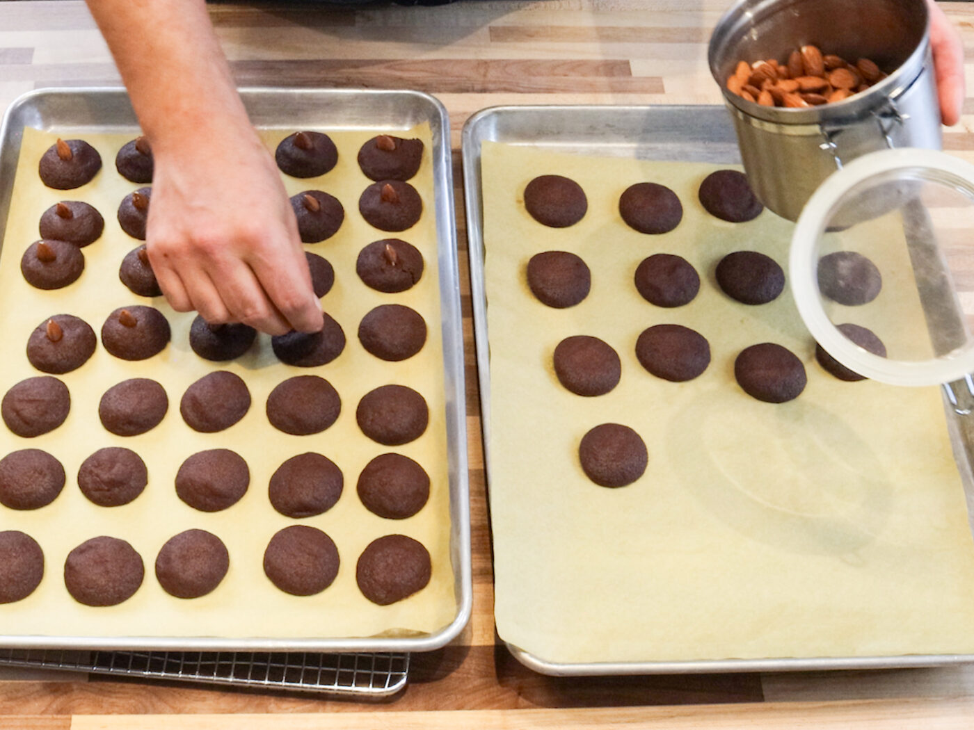 Mini Nests with Almonds (sádlovky)