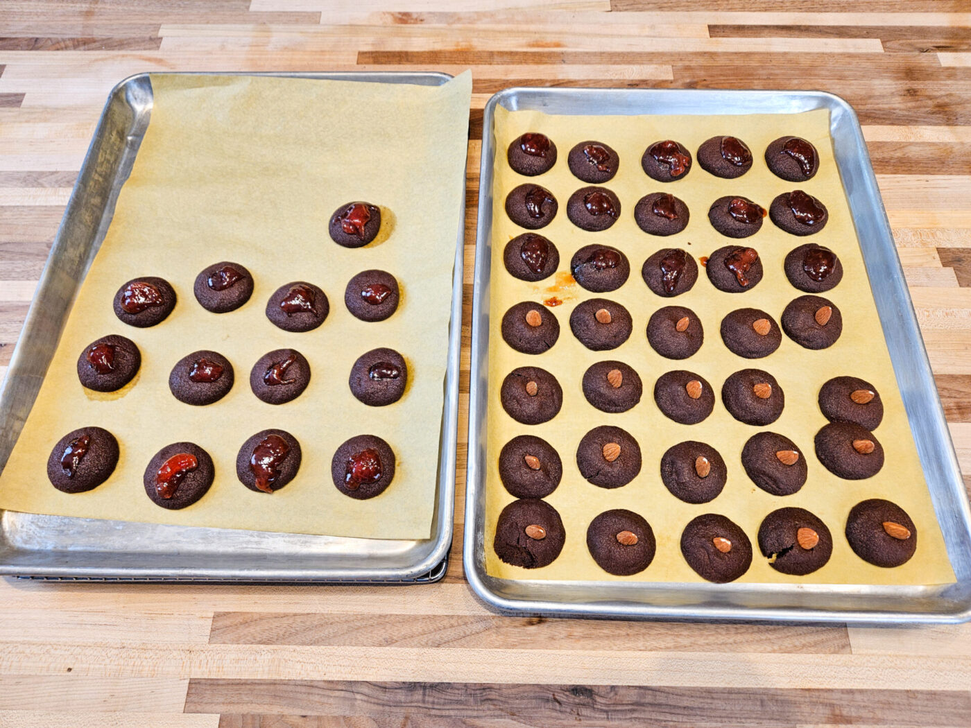 Mini Nests with Almonds (sádlovky)