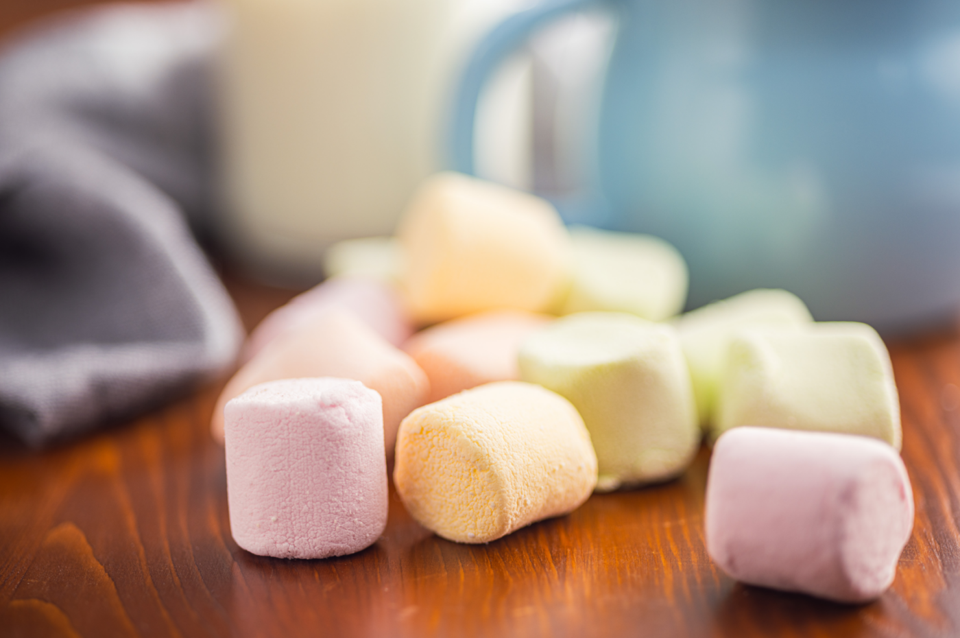 marshmallows in detail