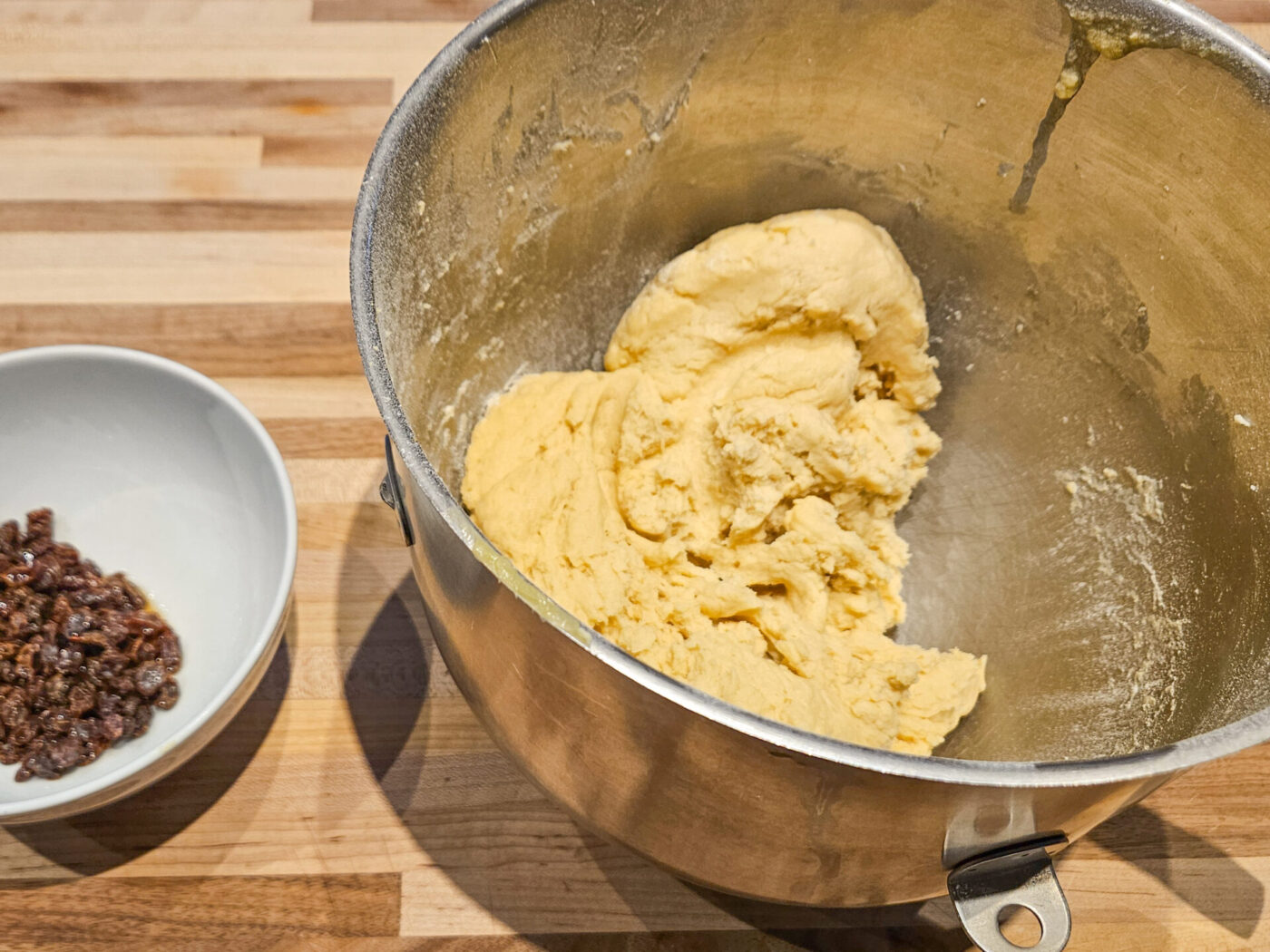 Sweet Czech Christmas Bread Vanocka - dough-08