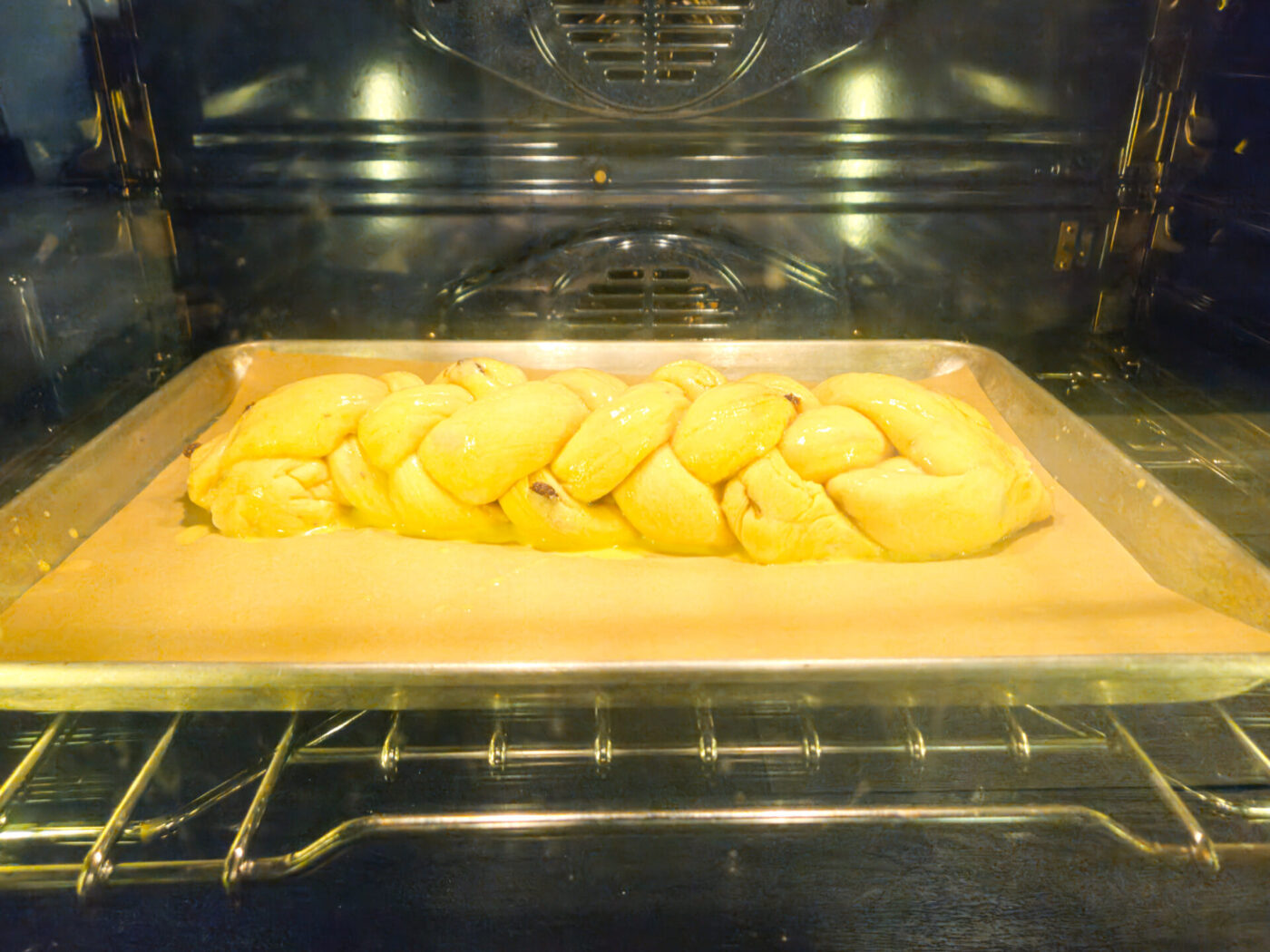 Sweet Czech Christmas Bread Vanocka - proofing-2