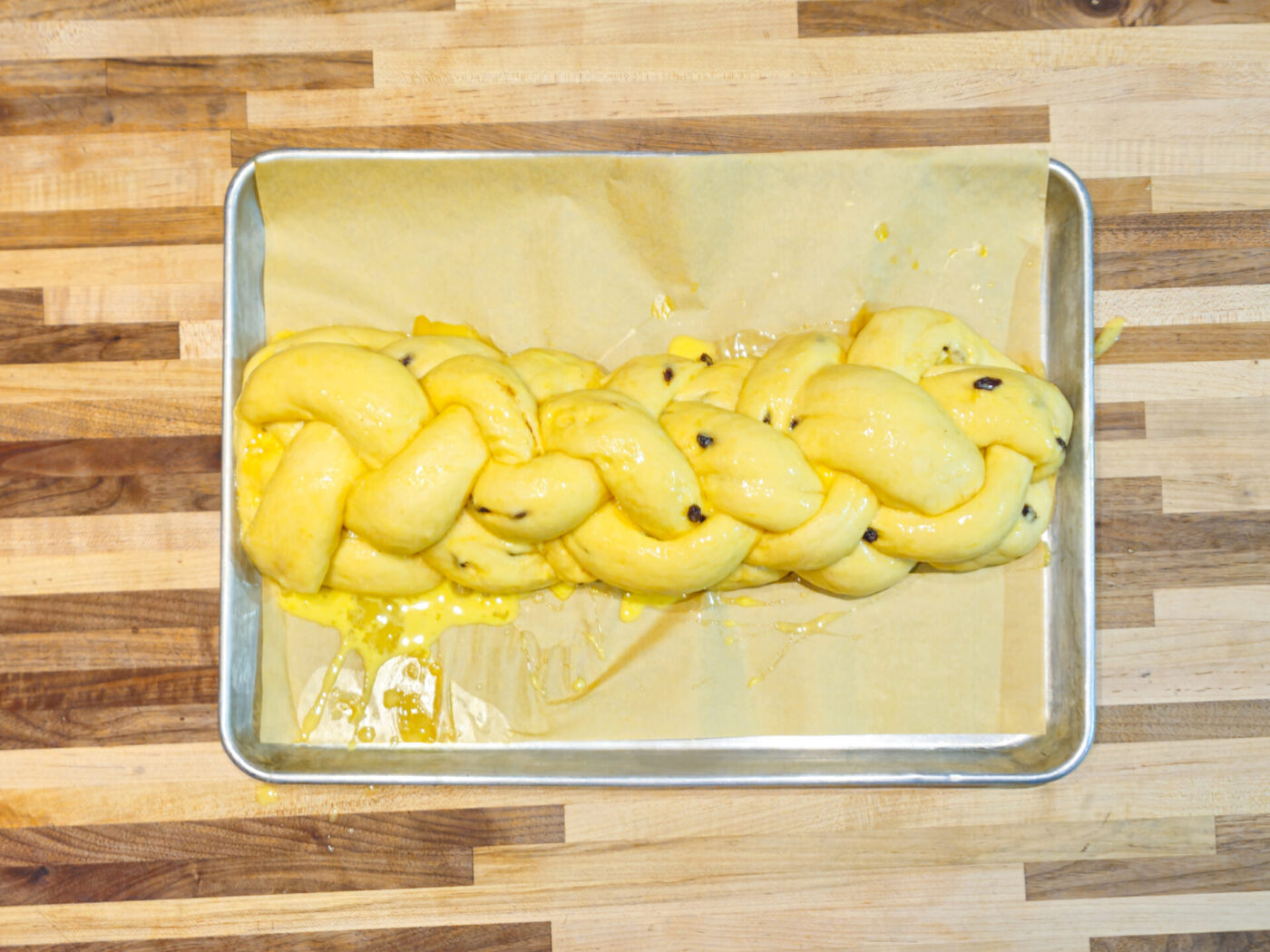 Sweet Czech Christmas Bread Vanocka - proofing-6