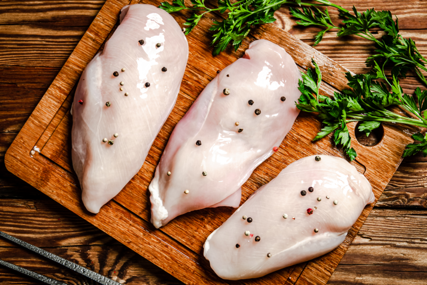 chicken breasts