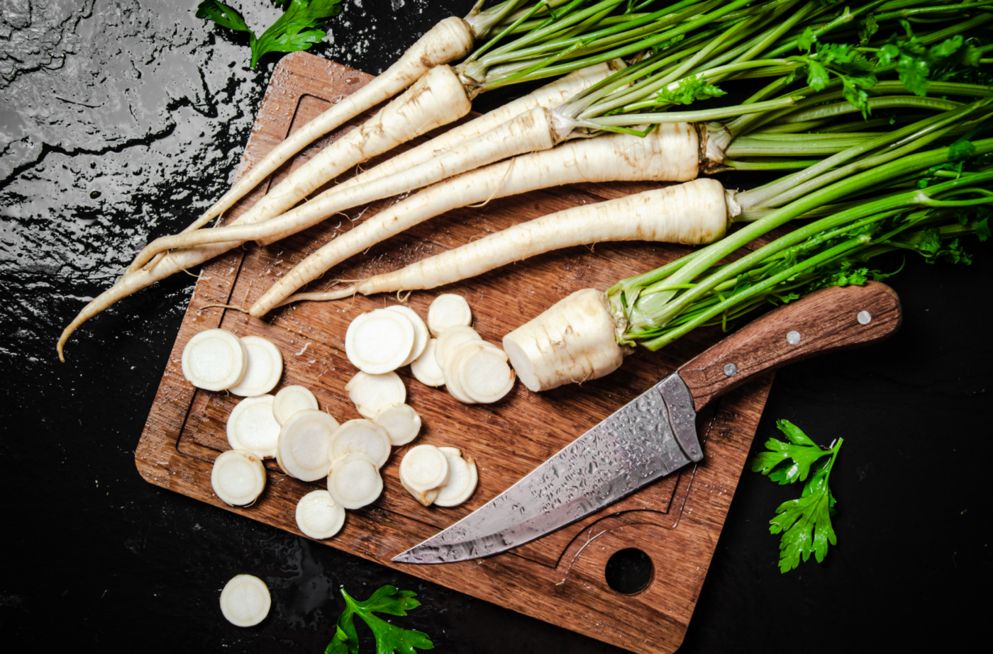 whole parsnips