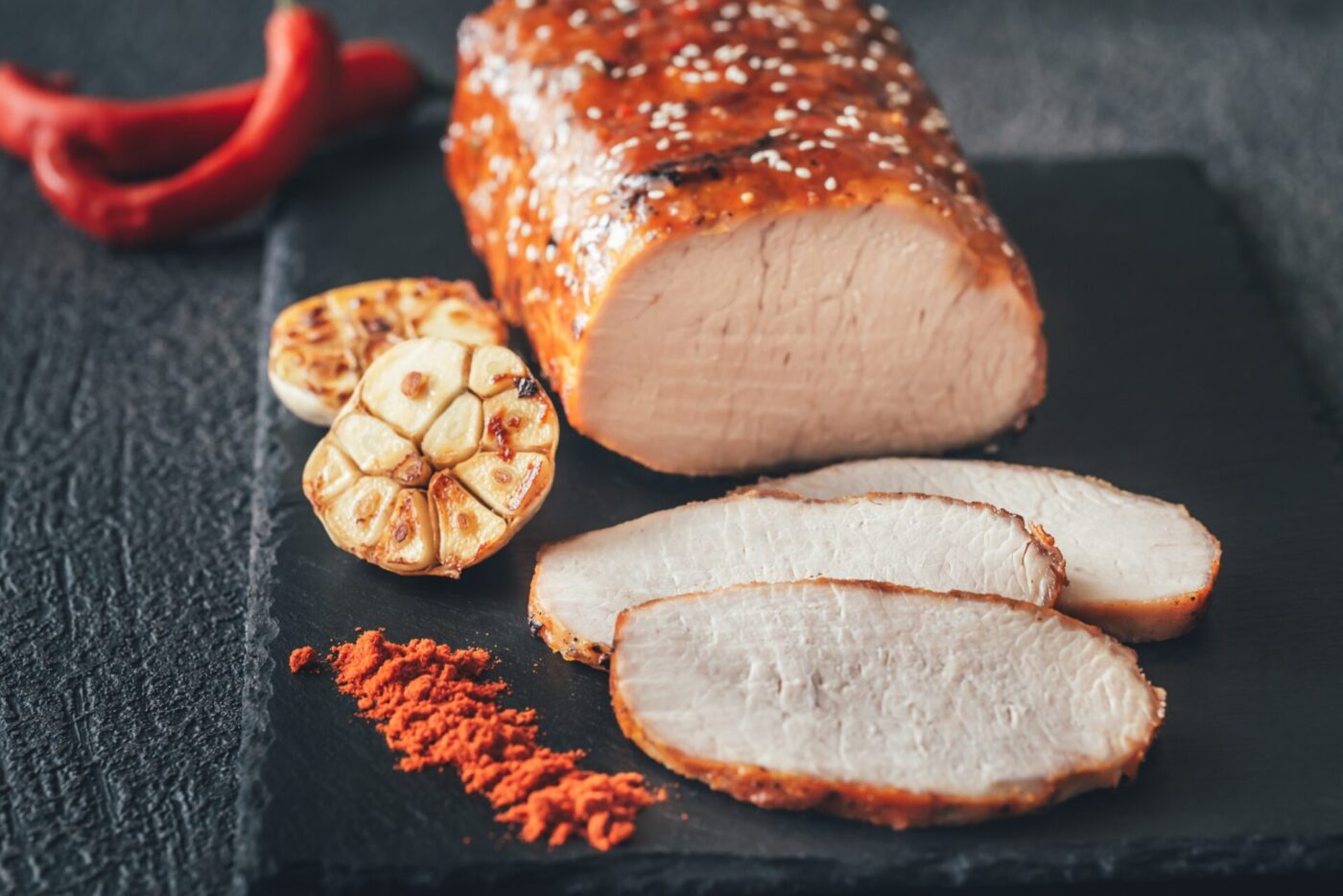 roasted pork loin