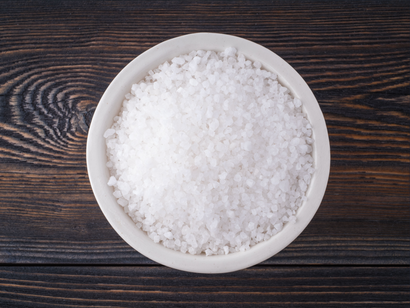 white bowl with a seasalt