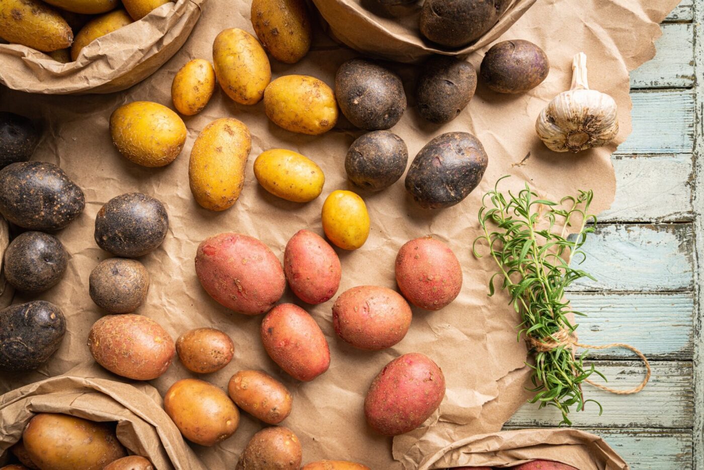 Types of potatoes: all purpose potatoes