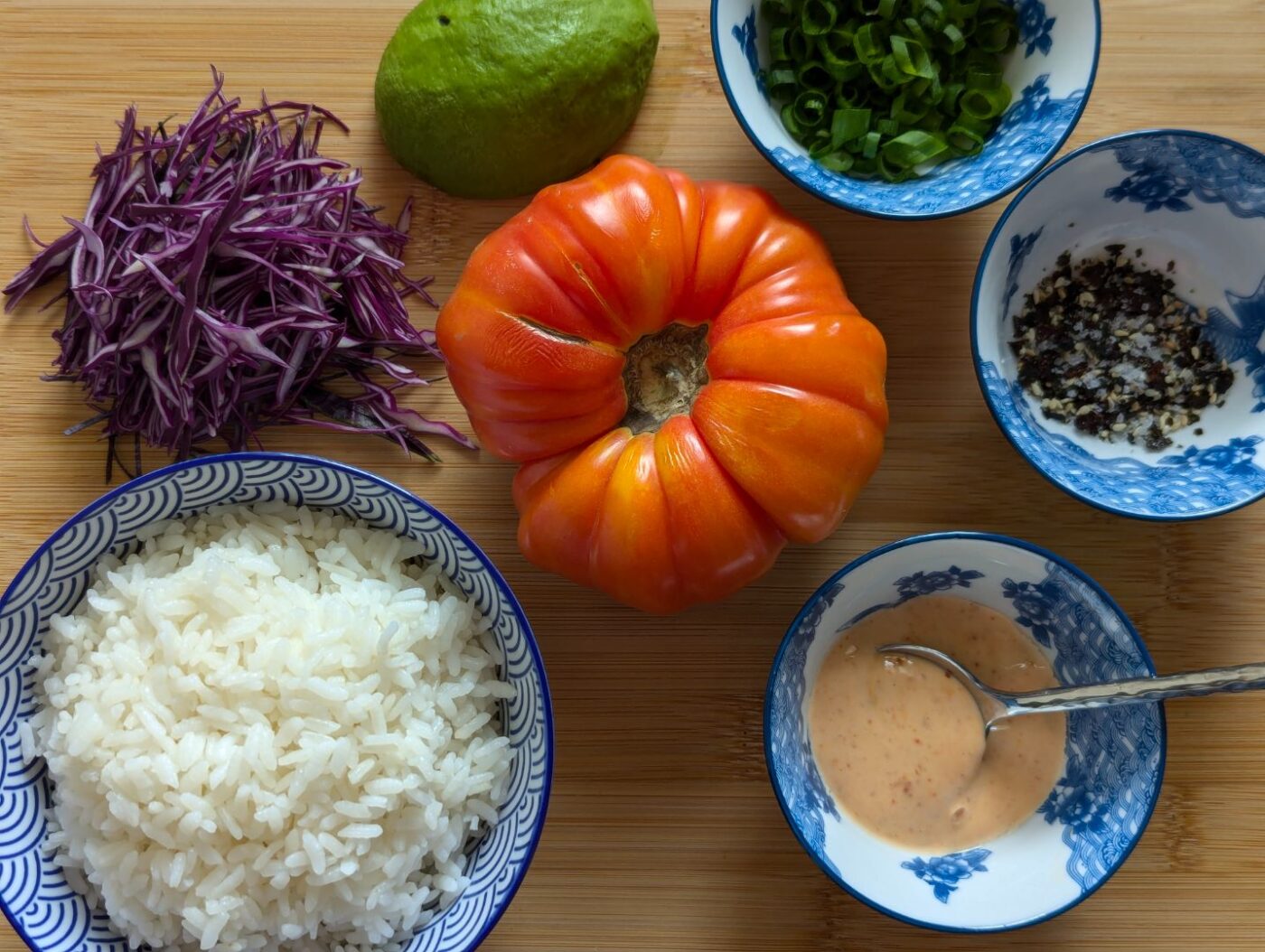 Recipe image Tomato Onigiraizu (Sushi Sandwich)